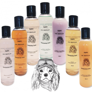 shampoings parfumés puppy